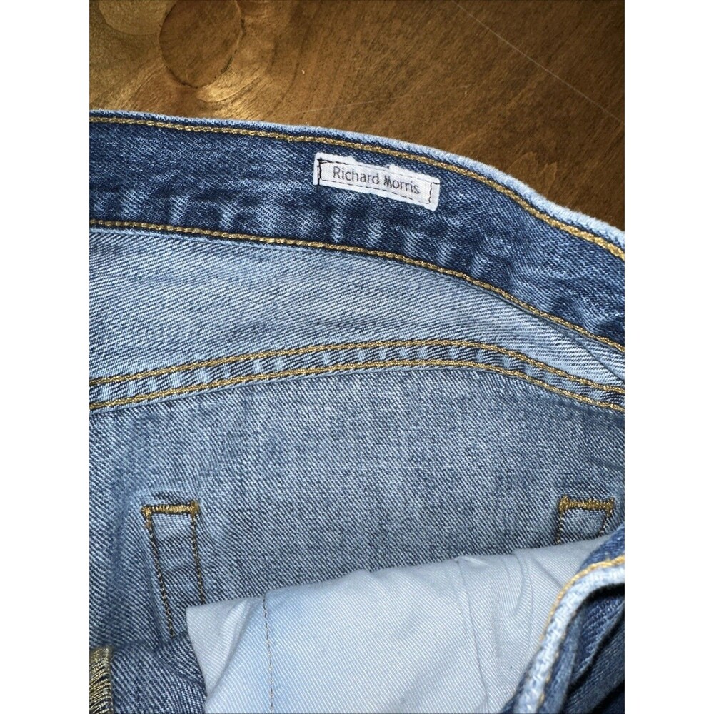 501 Original Fit Jeans Button Fly Medium Wash W34 L30 - Picture 11 of 15